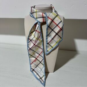 COACH SILK SCARF